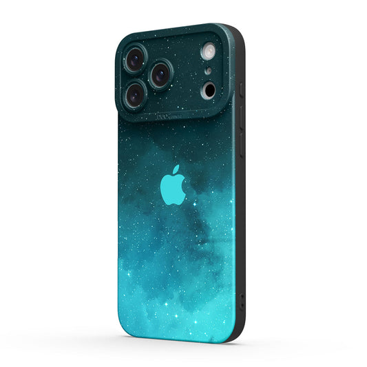 Fluorescent Star Blue - iPhone Case
