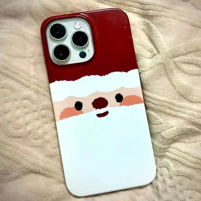 Oil painting Christmas tree phone case