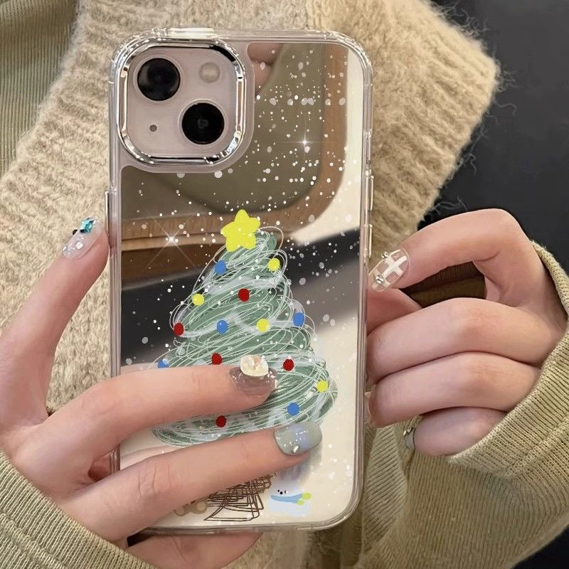 Mirror Christmas Phone Case