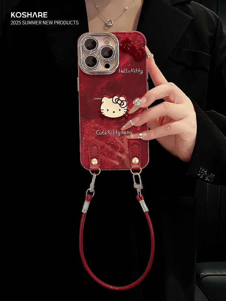 3D Kitty phone case