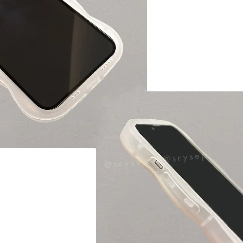 3D Peach Pink Phone Case For iPhone Back Cover