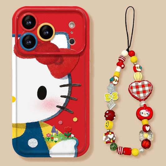 Colorful and cute Hello Kitty phone case