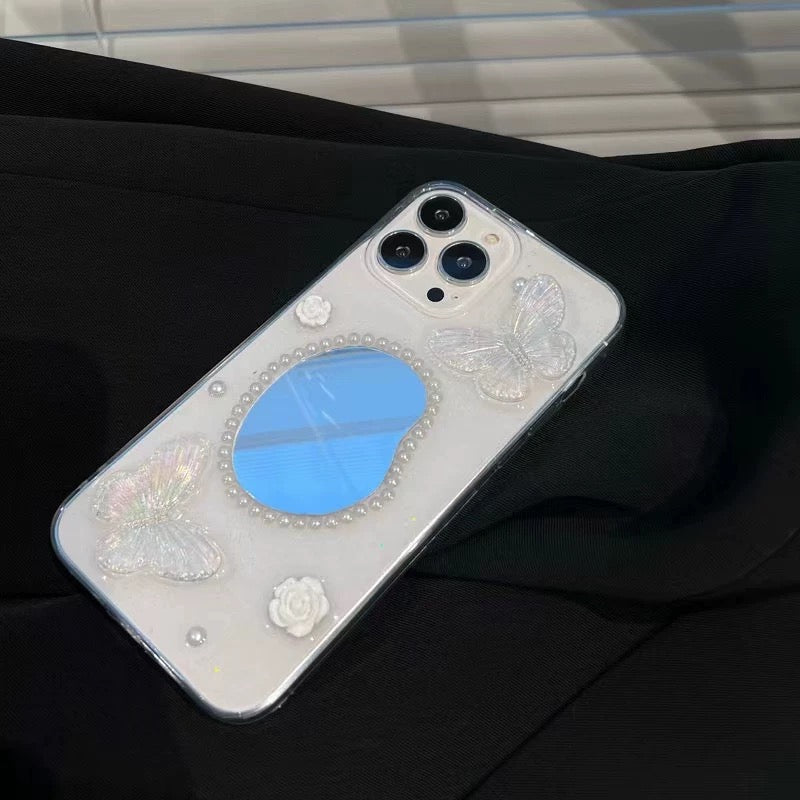 Samsung Butterfly Mirror Phone Case