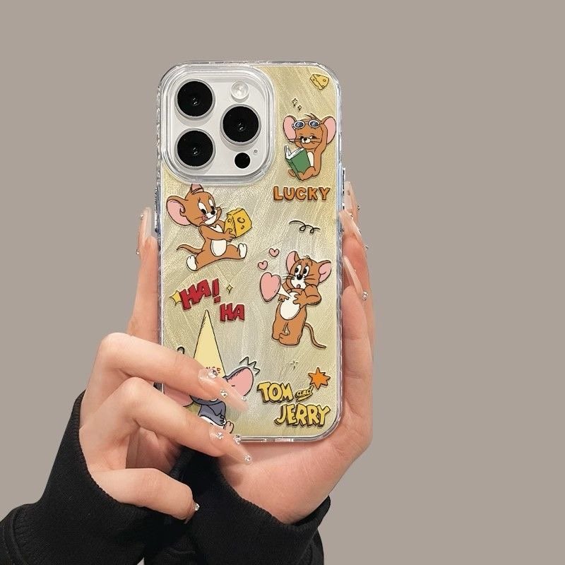 Cartoon Mick Mouse Creative Phone Case for iPhone
