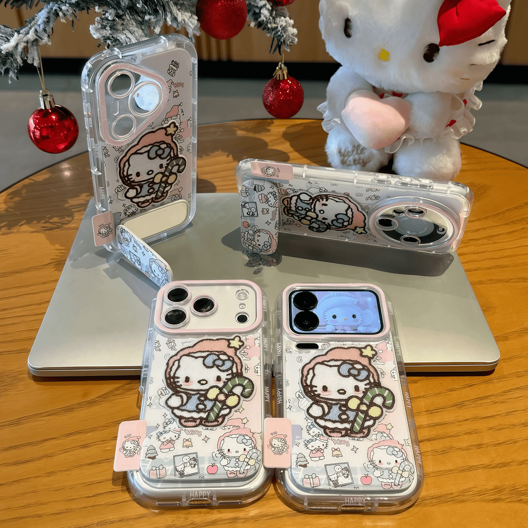 White star Hello Kitty phone case