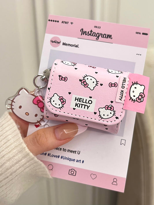 Kitty Pink Cute Kawaii AirPods Case
