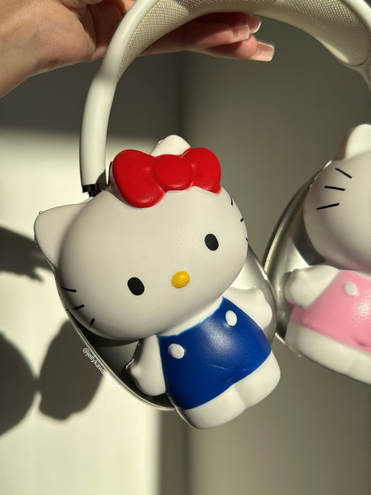 Kitty Squishy Case Cover for AirPods Max Headphones Case