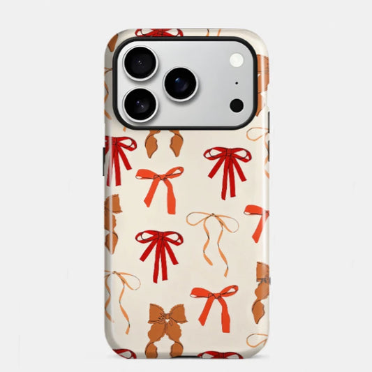 Lover Girly Pink Bows MagSafe iPhone Case Samsung Cover