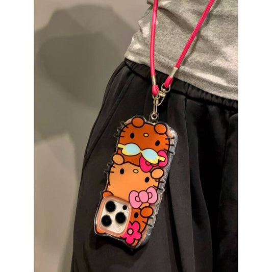 Cute Stacking Cat Phone Case