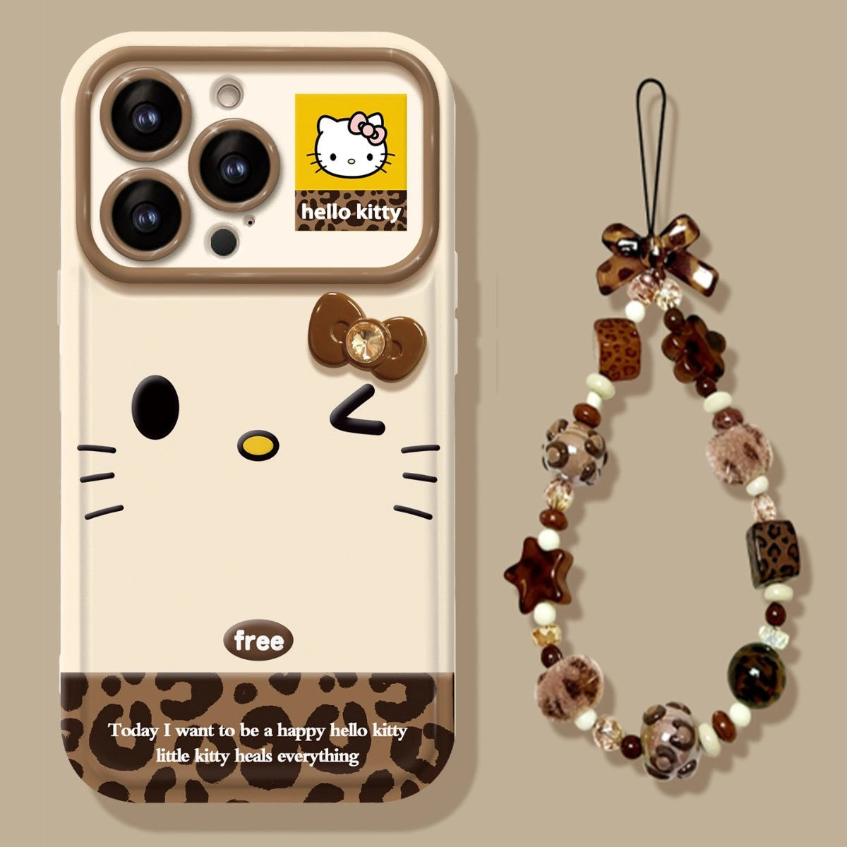 Cute Bow Kitty with Mirror Phone Case For iPhone 17 16 15 14 13 12 Pro Max Plus 11 XR 7 8 6