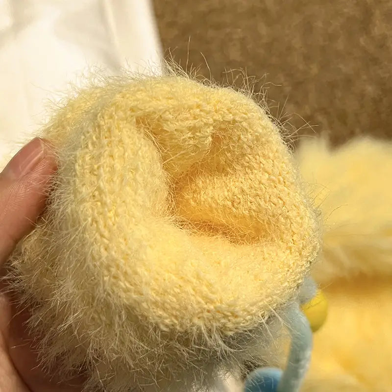 Thick Warm Caterpillar Wool Cashmere Socks