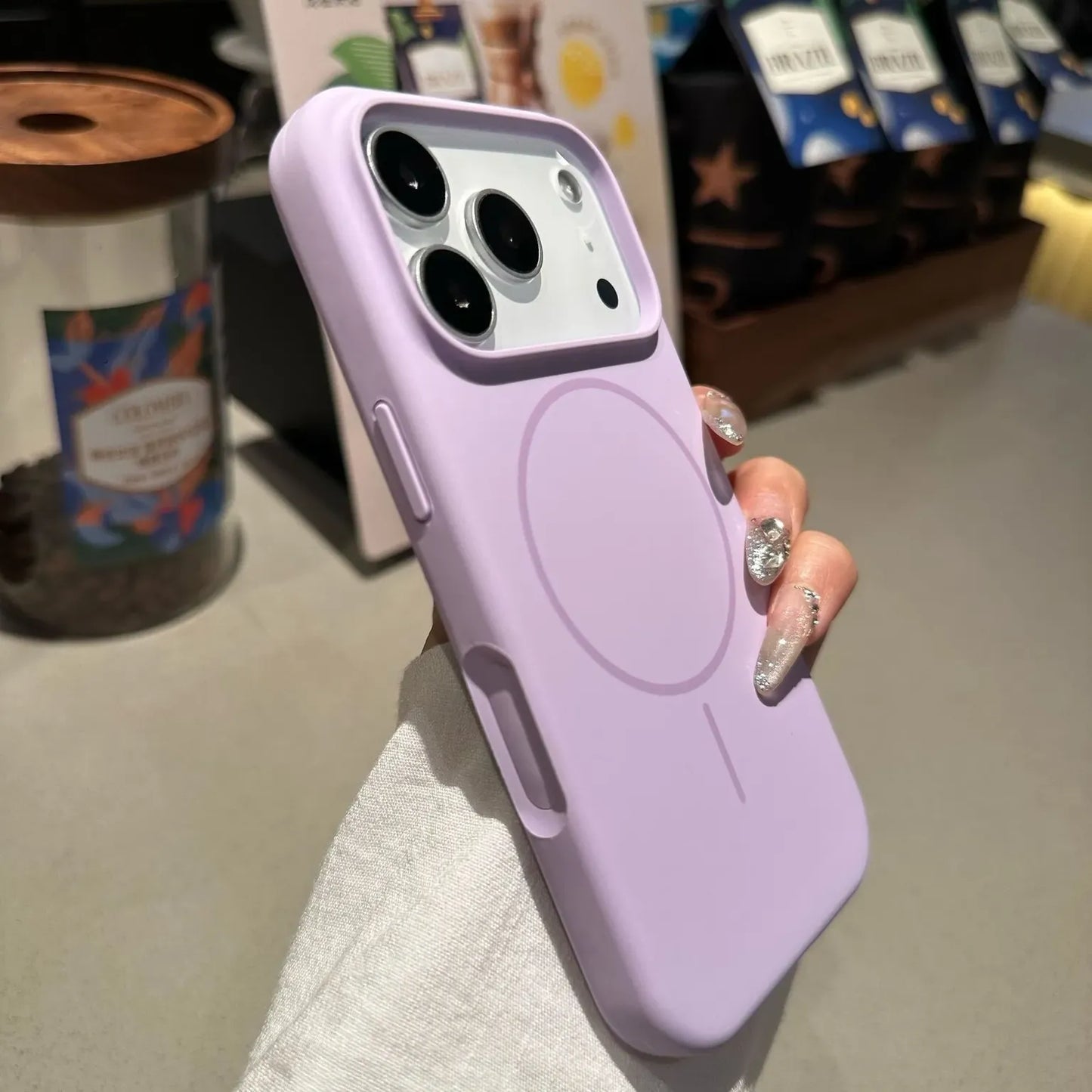 Simplicity Liquid Silicone Magsafe Phone Case For iPhone Series 17 16 15 14 13 12