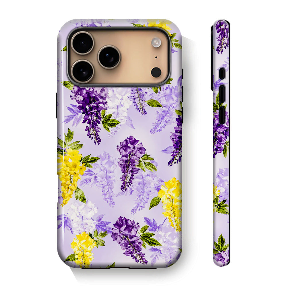 Floral TPU Silicone Protective Phone Case for iPhone 17 Air 16 15 14 13 12 11 Pro Max Plus