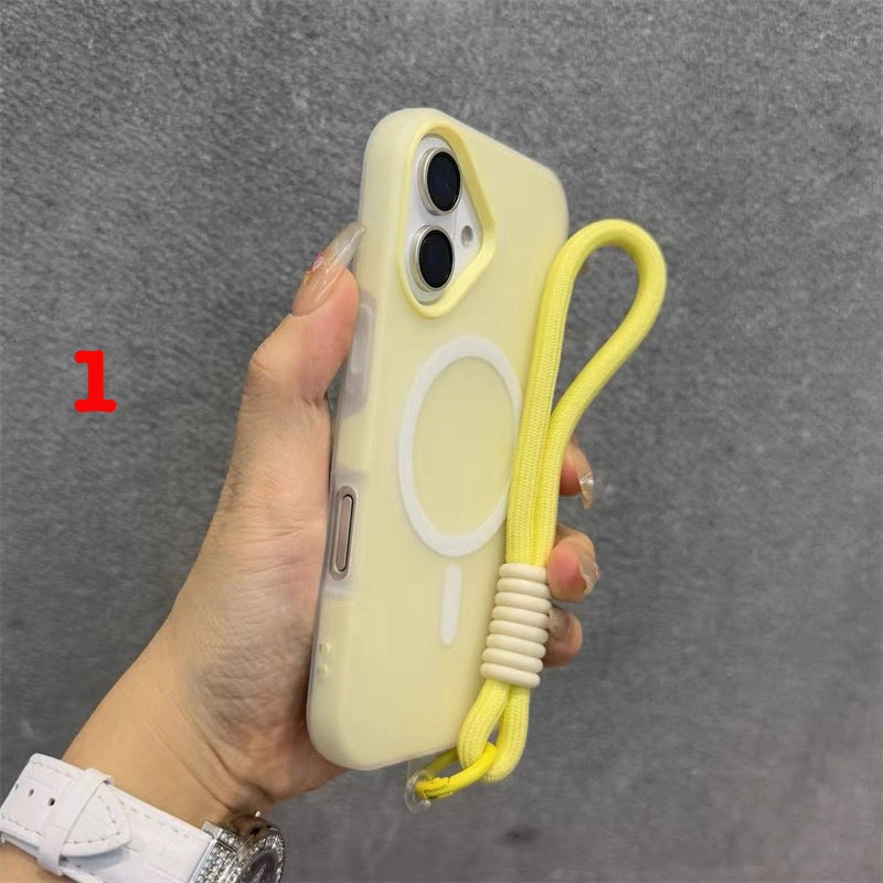 iPhone Lanyard Series | Matte MagSafe Magnetic Phone Case