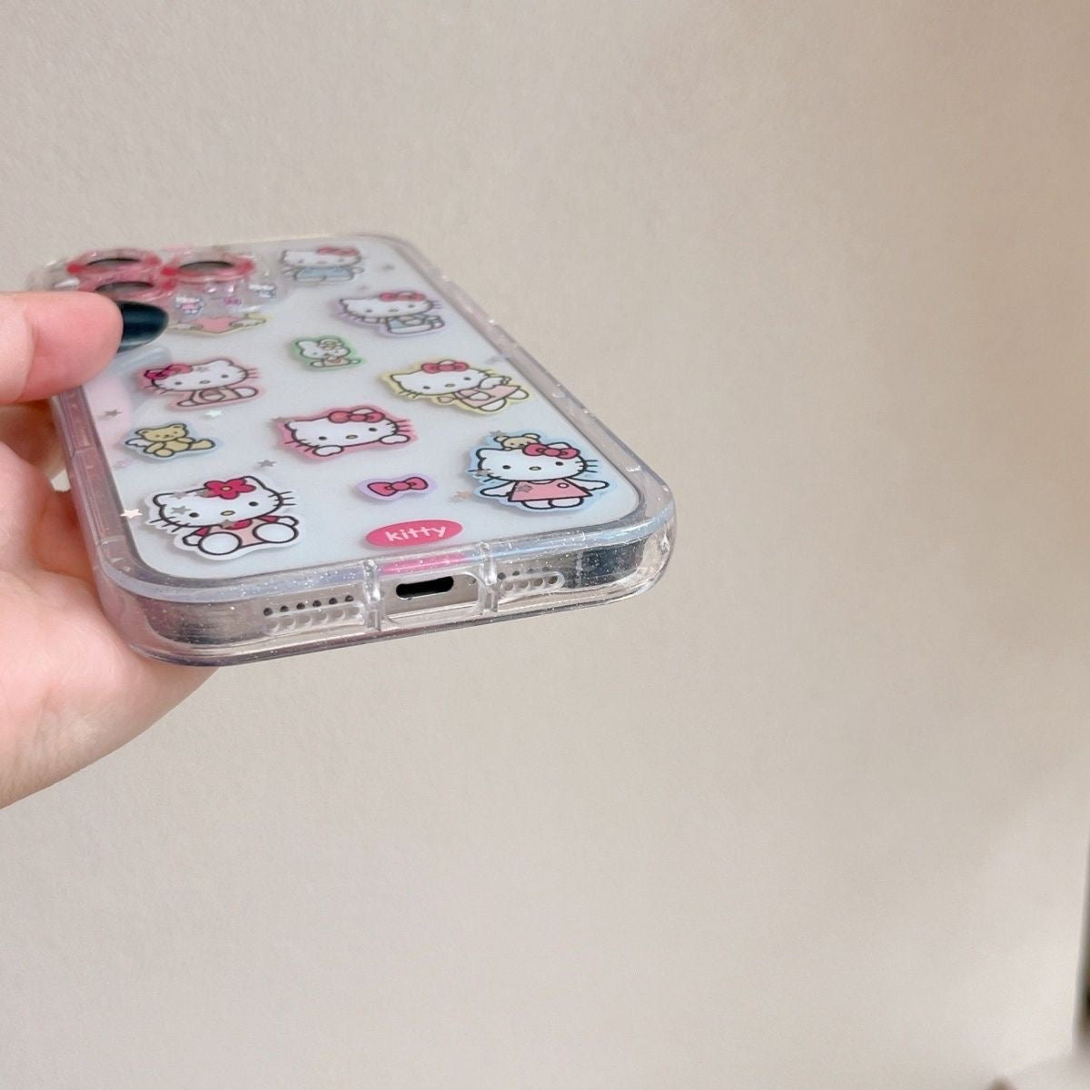 Kitty Clear Cute Kawaii Phone Case