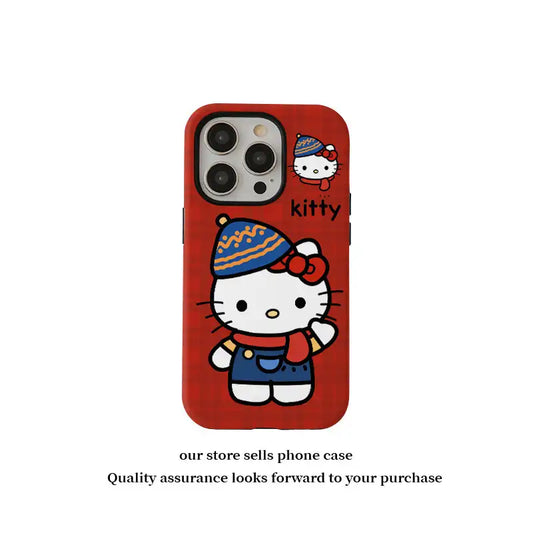 Popsocket Cute Kitty MagSafe Case For iPhone 16 15 14 13