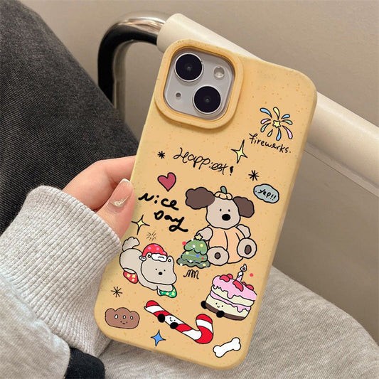 Cute Pubby Environmental Plants Case for iPhone