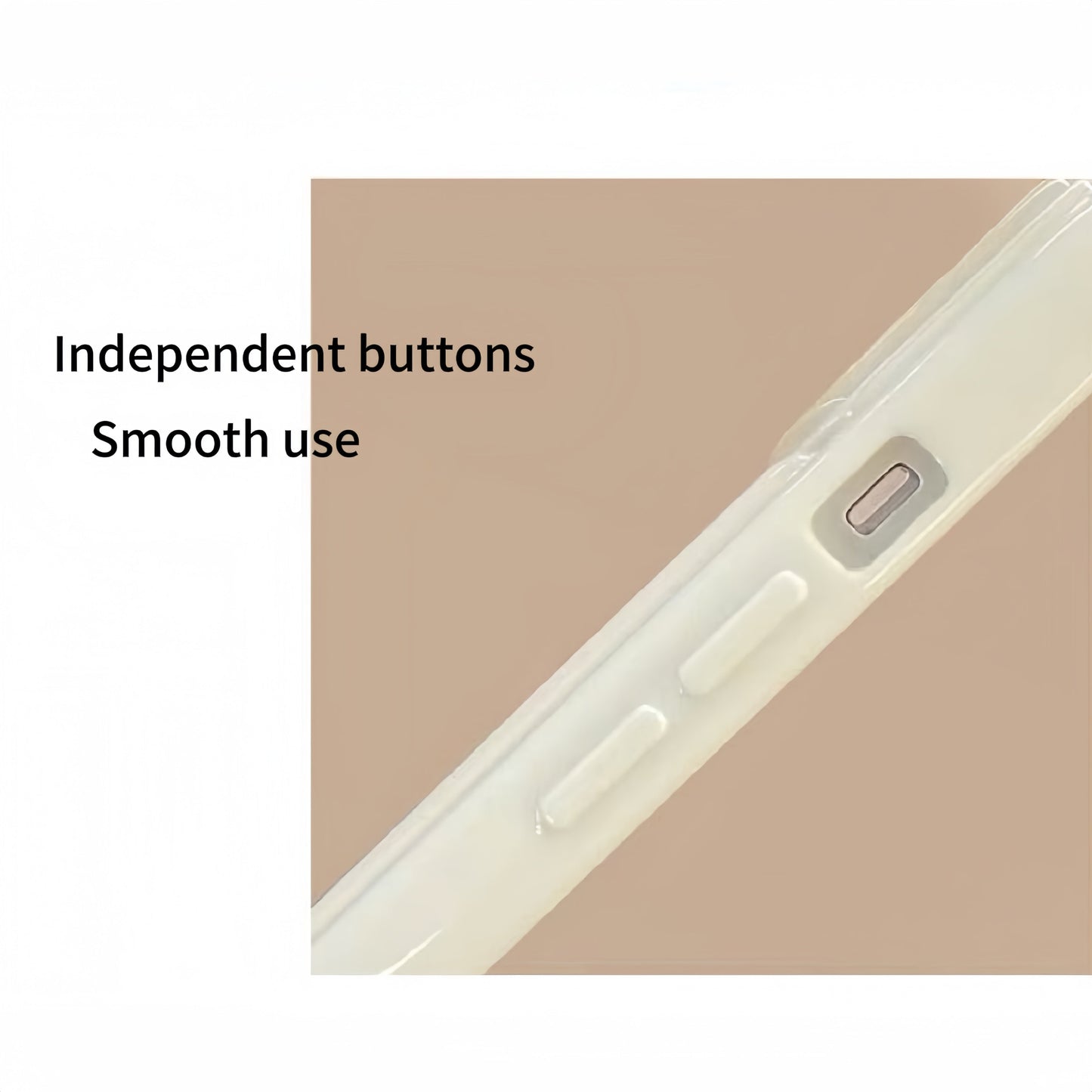 White Strawberry Bear Flip Phone Case with Mirror and Stand