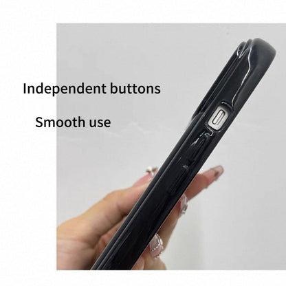 Strawberry Bear Antler Mickey Flip Mirror Phone Case