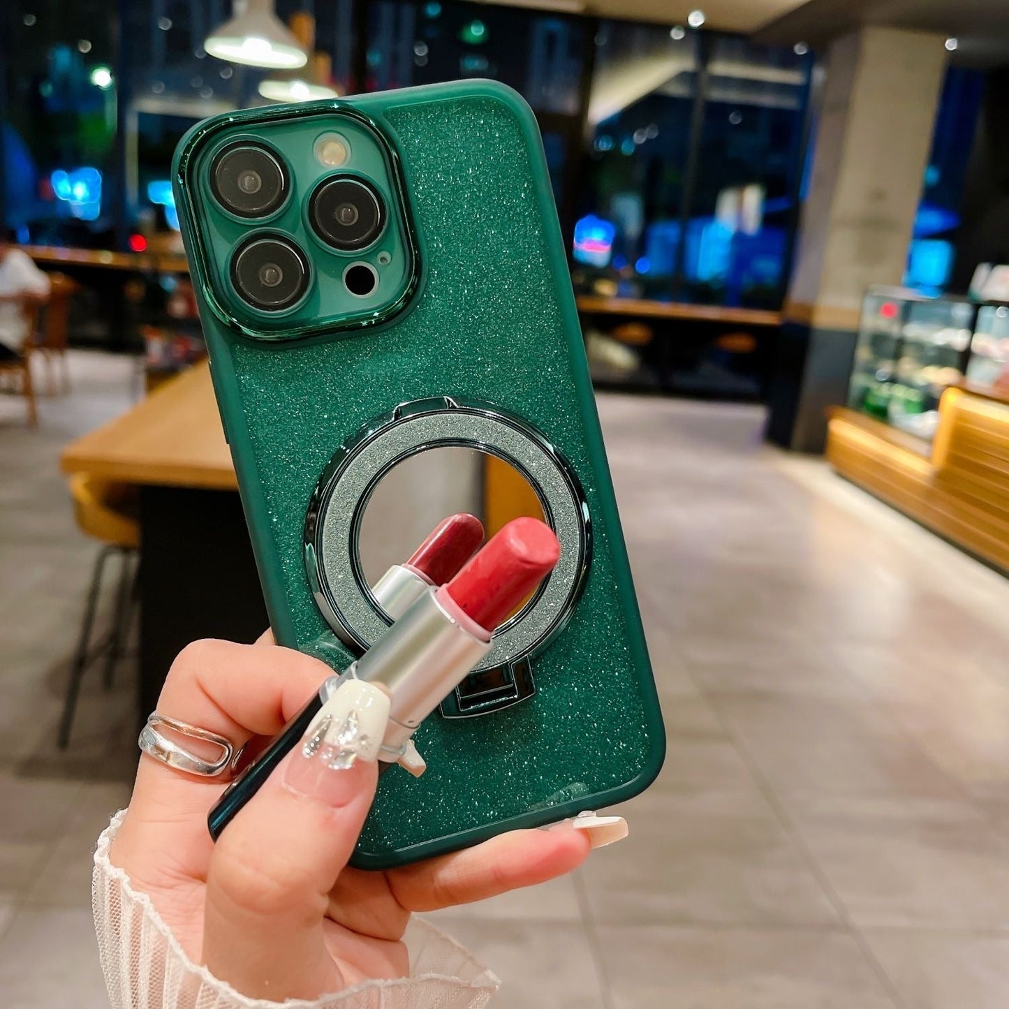 Mirror bracket phone case