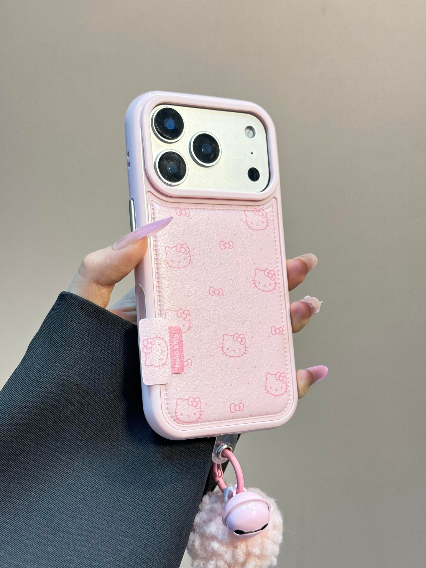 Kitty Pink PU Cute Kawaii Phone Case