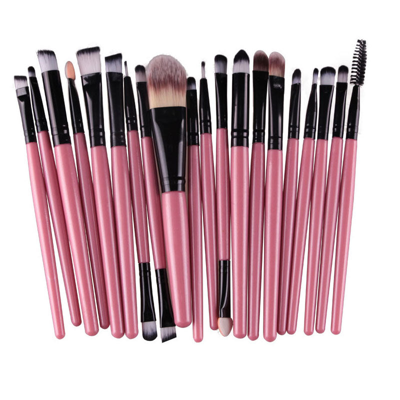 20pcs/Set Makeup Brushes Eyeshadow Eyeliner Kit Eyelash Brush