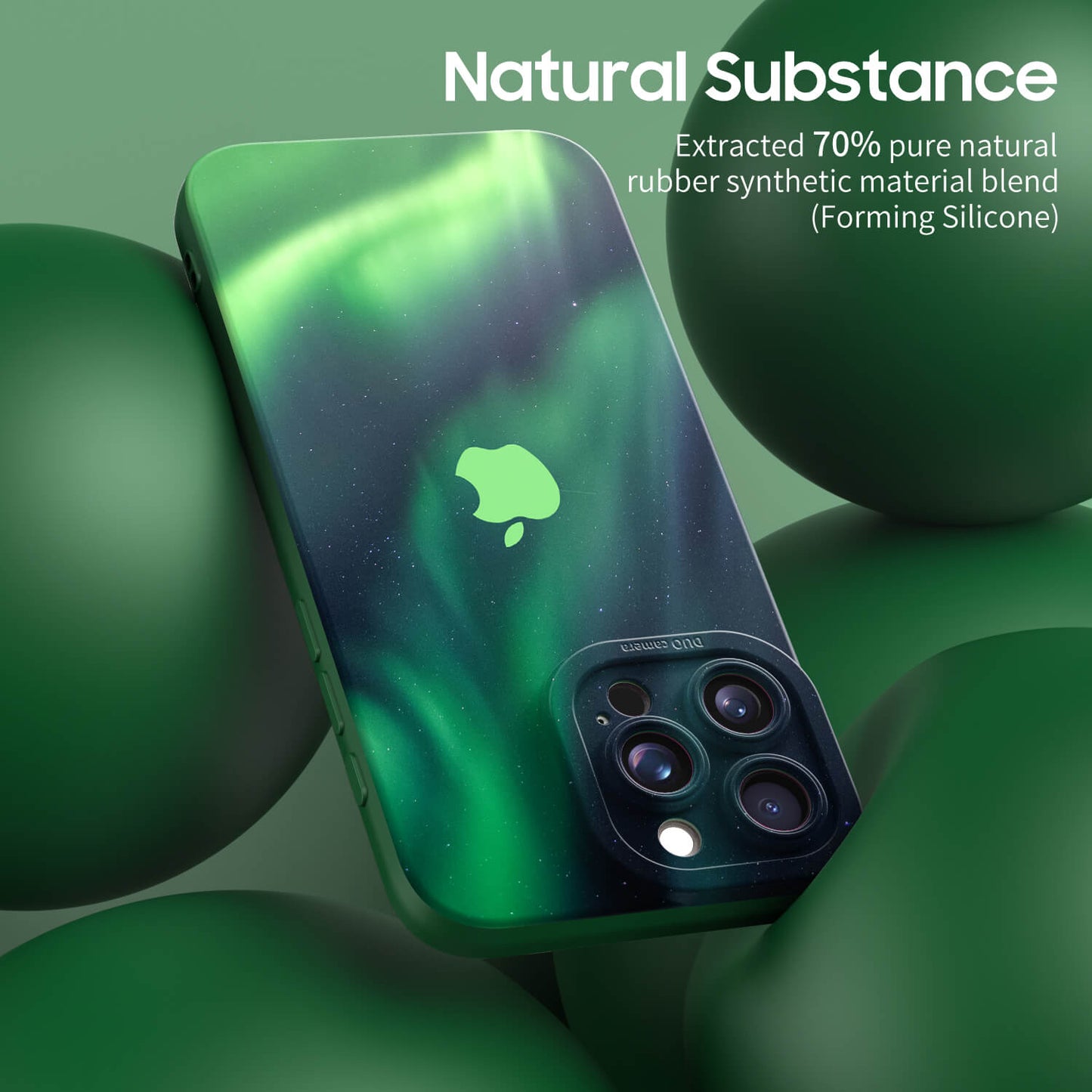 Aurora Green - iPhone Case