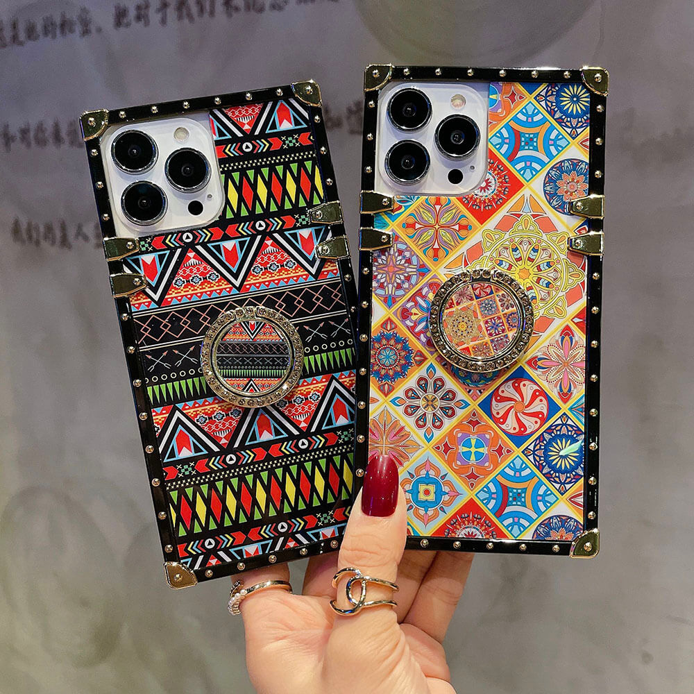 Newest Bohemian Totem Stands All-Inclusive Silicone Phone Case For Samsung Galaxy S21 S22 S23