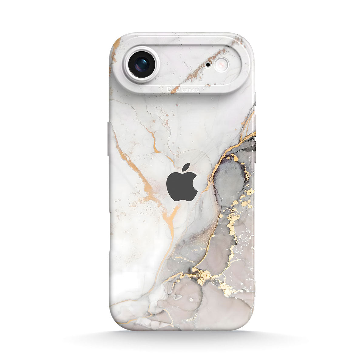 Étui pour iPhone Gris Sable Doré