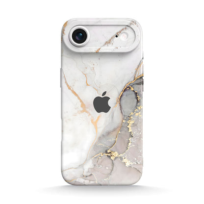 Étui pour iPhone Gris Sable Doré