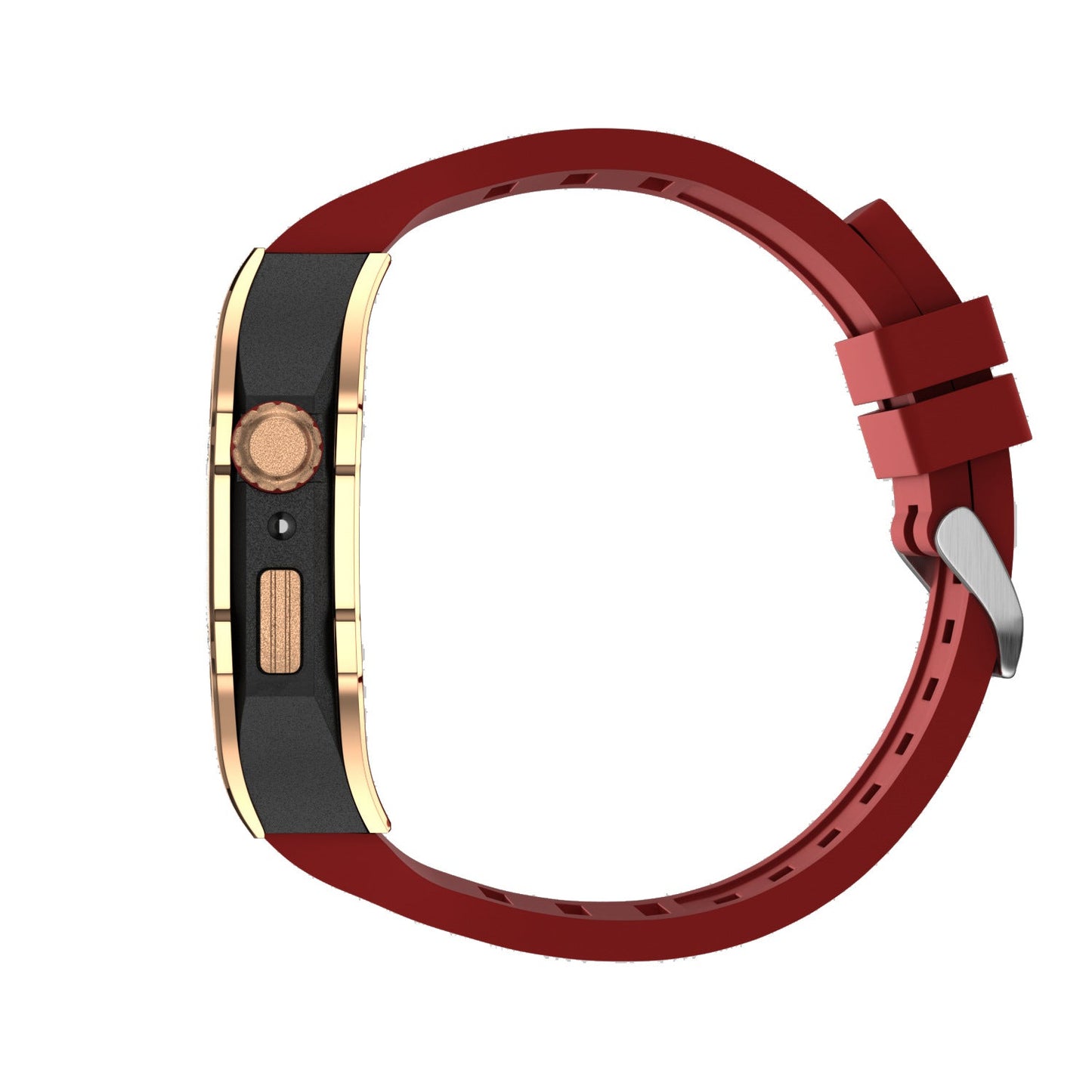 Luxury Metal Case Strap For Apple Watch Series