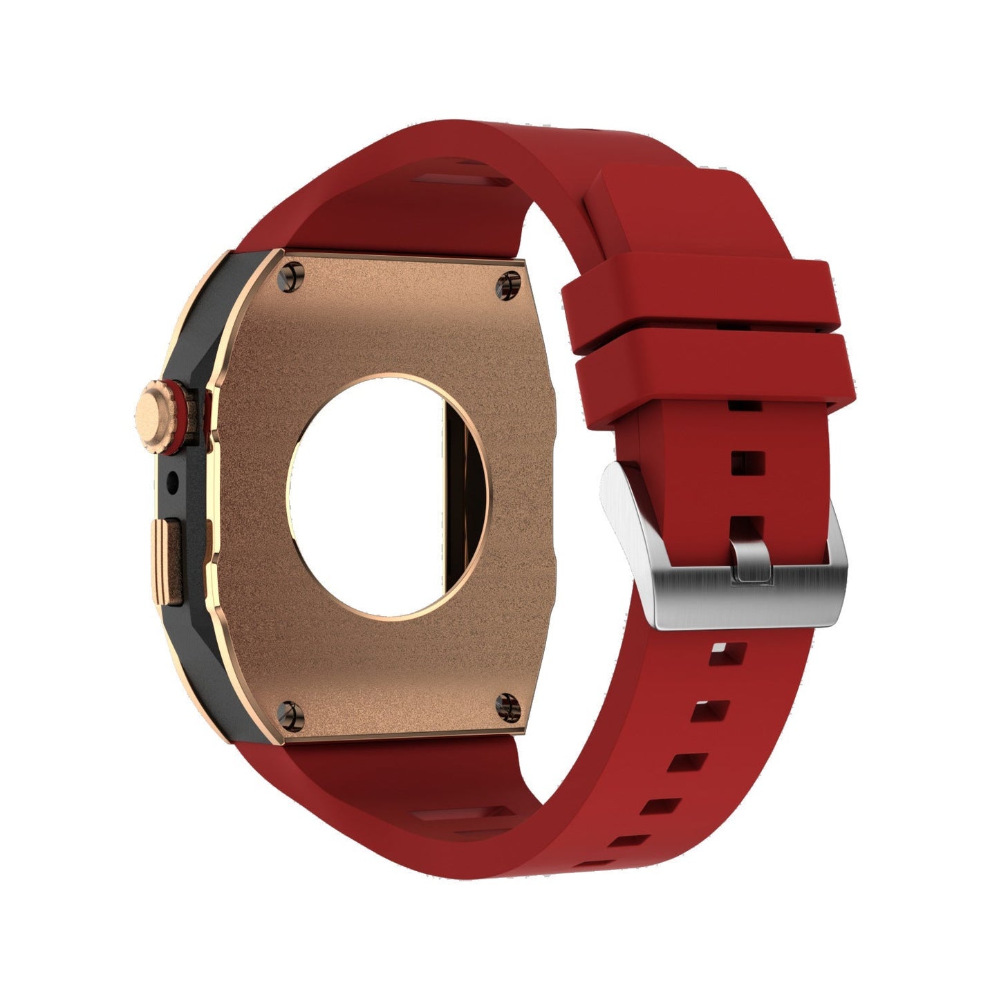 Luxury Metal Case Strap For Apple Watch Series