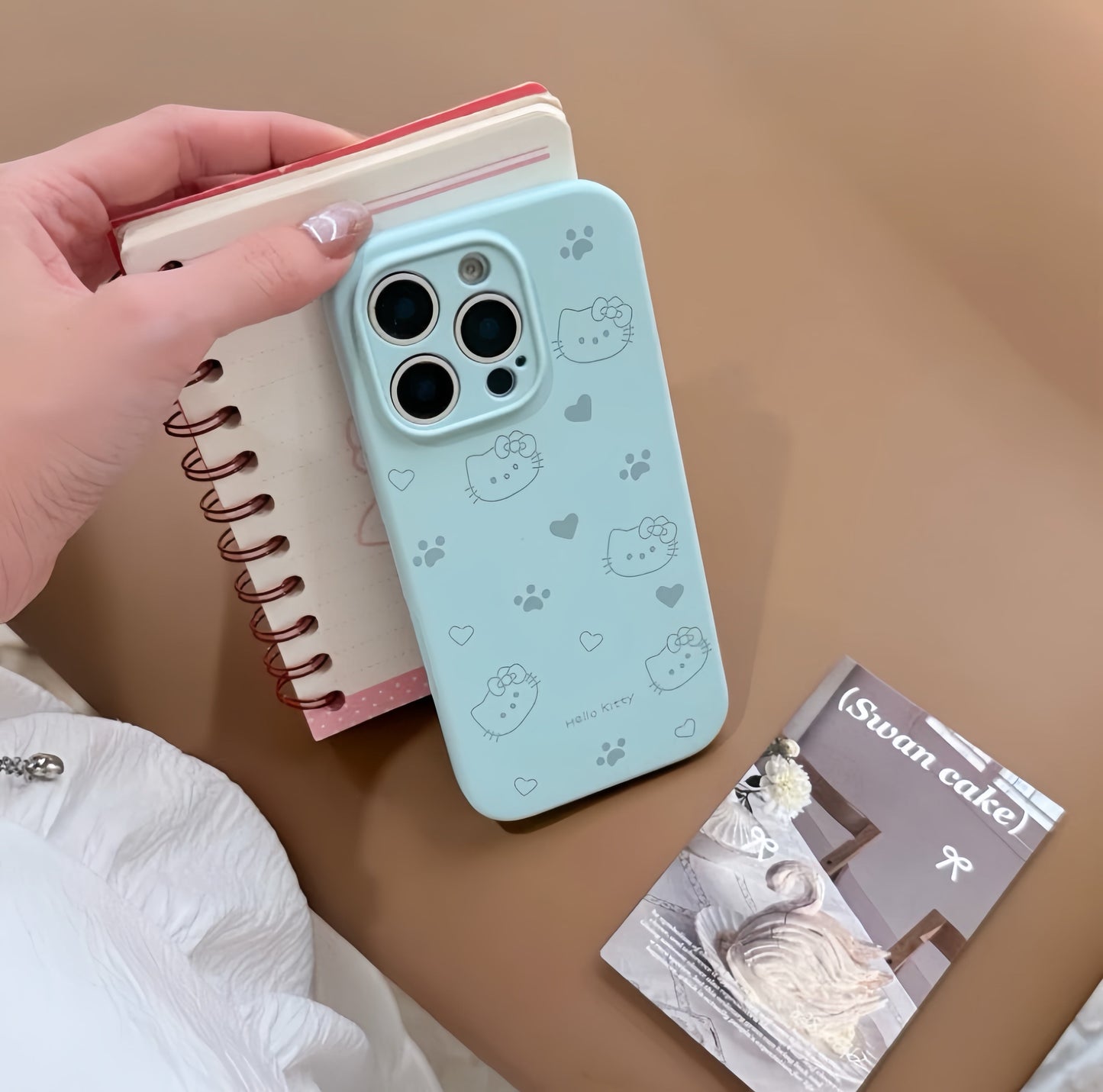 Liquid silicone Kitty phone case