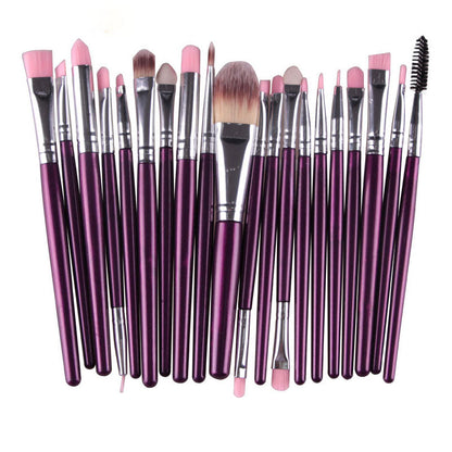 20pcs/Set Makeup Brushes Eyeshadow Eyeliner Kit Eyelash Brush