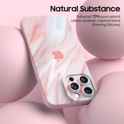 Étui pour iPhone Gris Sable Doré