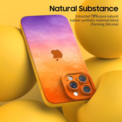 Coque pour iPhone à motif dégradé de nuages
