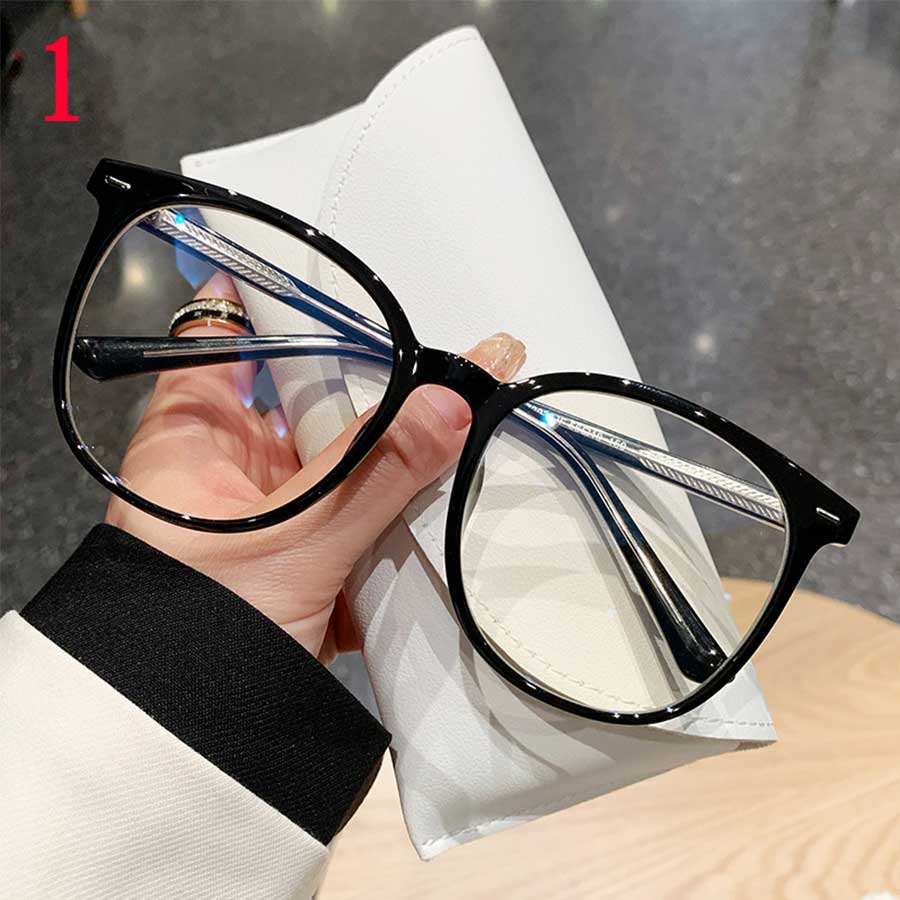 Insta Influencer Fashion Square Frame Plain Glasses Sunglasses Men Women Classic Travel Optical Glasses