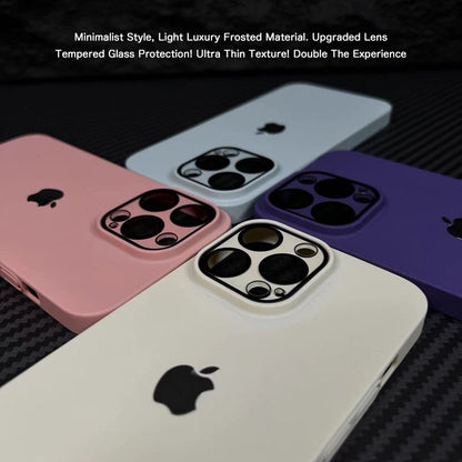 Simple Durable Lens Protective Case for iPhone 17 16 15 14 13 12 Pro Max Plus