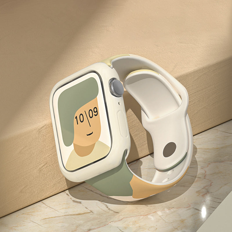 Green Yogurt Silica Gel iWatch Strap Sport Band for Apple Watch