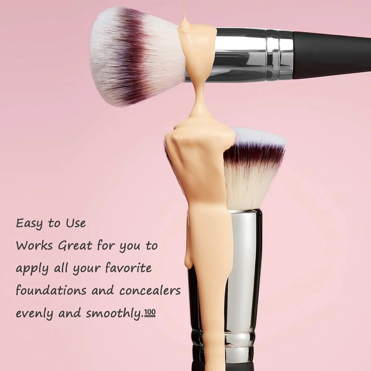 1pcs Double Head Professional Makeup Brushes Shadow Highlighter Powder Foundation Concealer Blush Facial Brush Beauty Tools