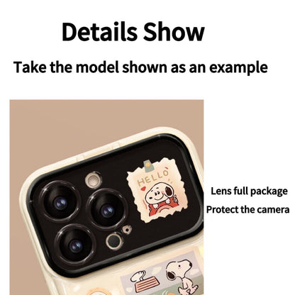 Snoopy flip phone case