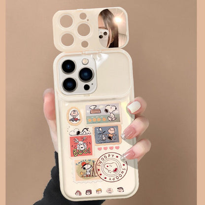 Snoopy flip phone case