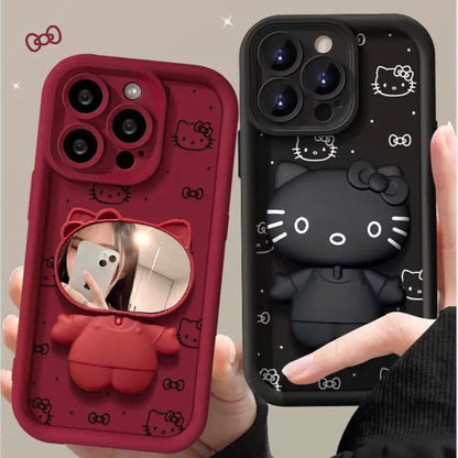 Kitten with Rotating Mirror and Stand