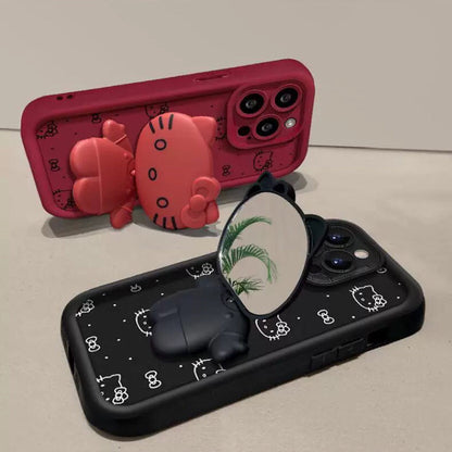 Kitten with Rotating Mirror and Stand