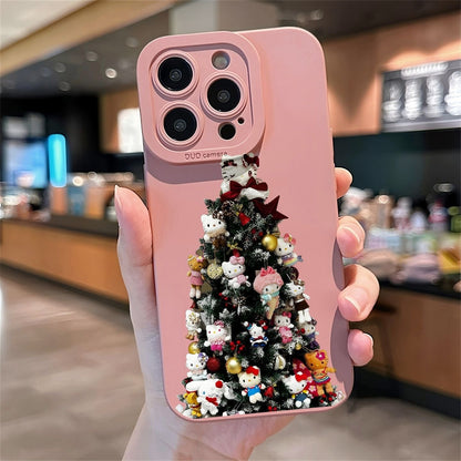 Christmas Tree Kitty Phone Case
