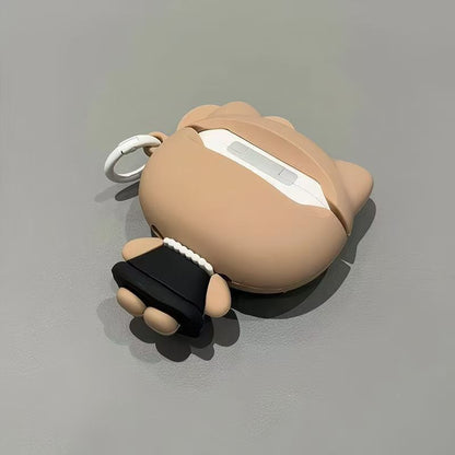 Chanel-style KT earphone protective case