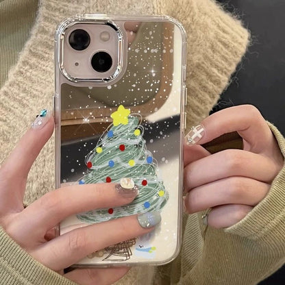 Mirror Christmas Phone Case