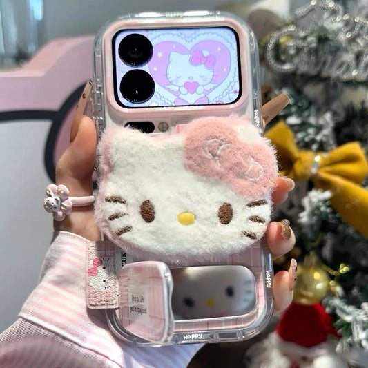 Plush KT Stand Phone Case