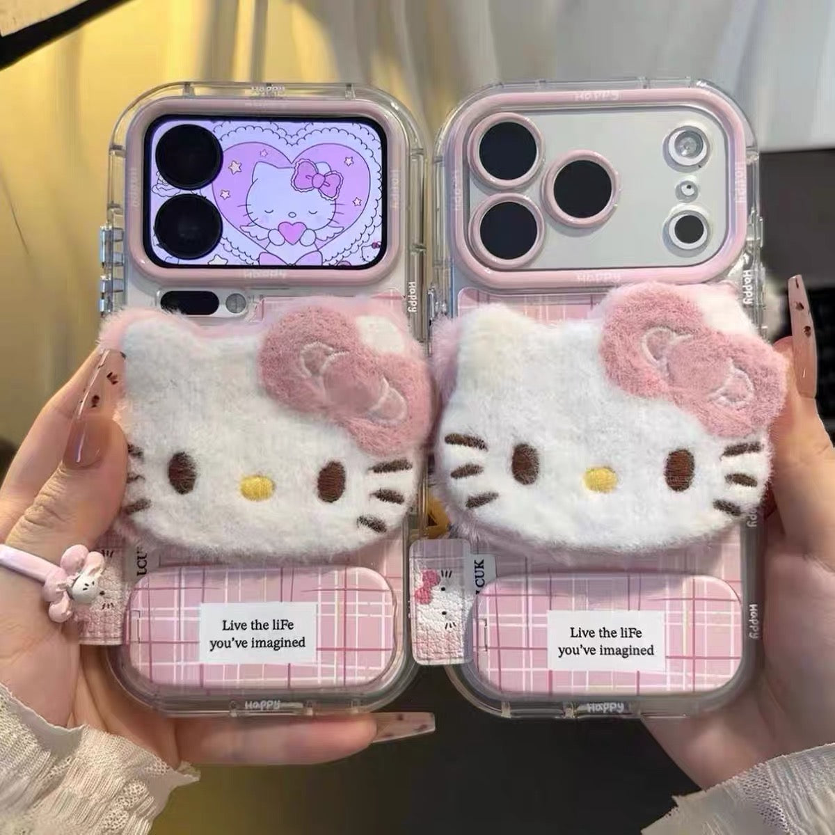 Plush KT Stand Phone Case