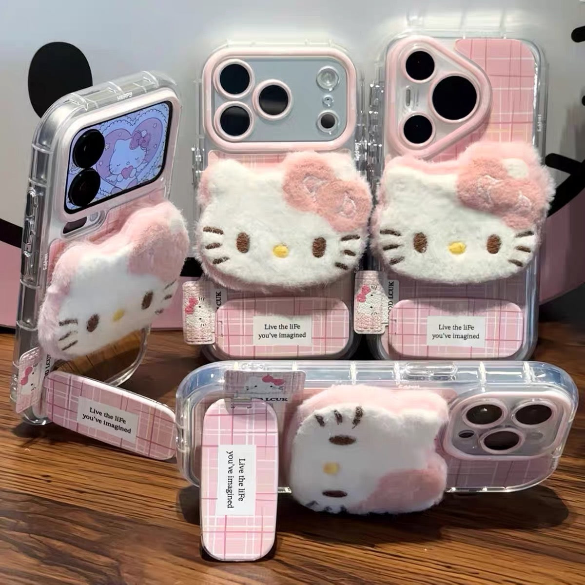 Plush KT Stand Phone Case